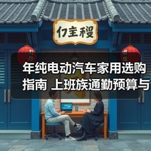 年纯电动汽车家用选购指南 上班族通勤预算与续航怎么平衡